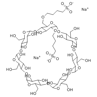 SBE-β-CD(Sulfobutylether-β-Cyclodextrin)                                            USP grade 182410